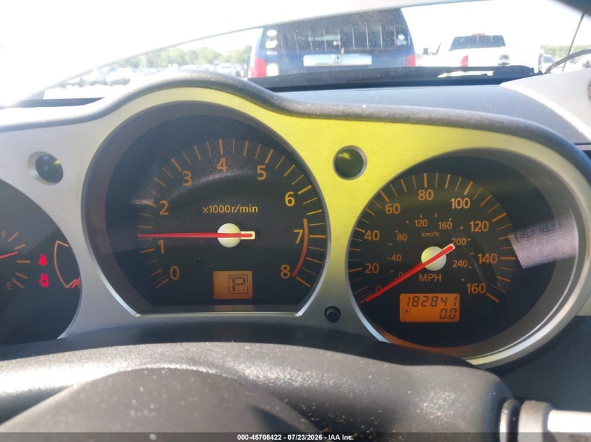 2003 Nissan 350z VIN JN1AZ34E93T021923 IAAI salvage auction — NORMAL WEAR, Clear (Delaware), sold $725 on 2026-07-30 (photo 7)