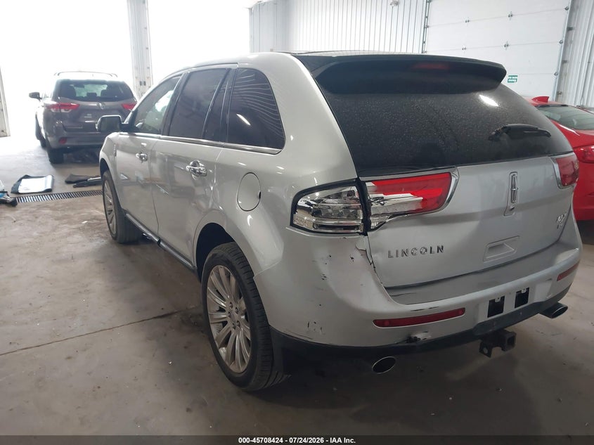 2013 Lincoln Mkx VIN 2LMDJ8JK1DBL41425 IAAI salvage auction — LEFT REAR, Wait Title, sold $1,250 on 2026-09-16 (photo 6)