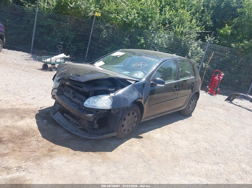 2009 Volkswagen Golf VIN WVWDB71K09W146400 IAAI salvage auction — FRONT END, Salvage (Pennsylvania), sold $25 on 2026-08-14 (photo 2)