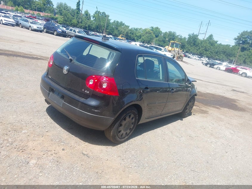 2009 Volkswagen Golf VIN WVWDB71K09W146400 IAAI salvage auction — FRONT END, Salvage (Pennsylvania), sold $25 on 2026-08-14 (photo 4)