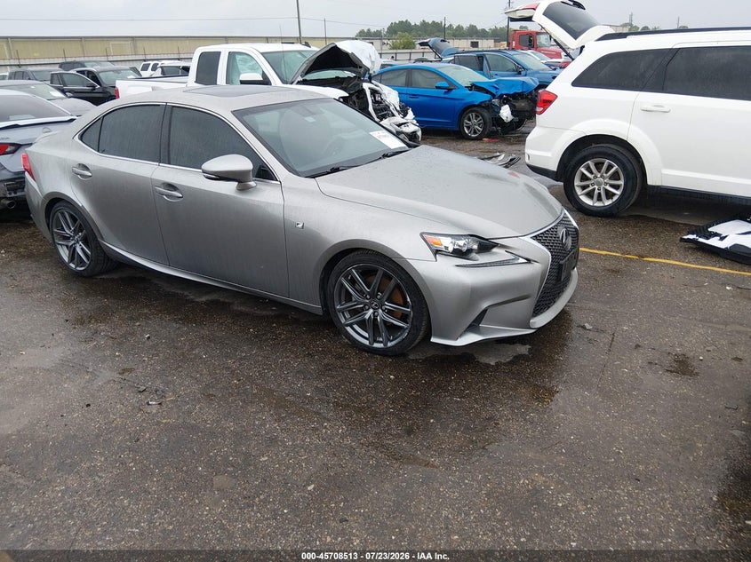 2015 Lexus Is VIN JTHBF1D29F5076562 — IAAI salvage auction photo