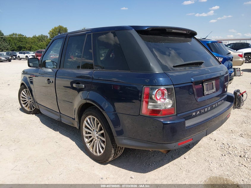 2011 Land rover Range rover sport VIN SALSF2D45BA283226 IAAI salvage auction — NORMAL WEAR, Clear (Illinois), sold $425 on 2026-07-28 (photo 3)