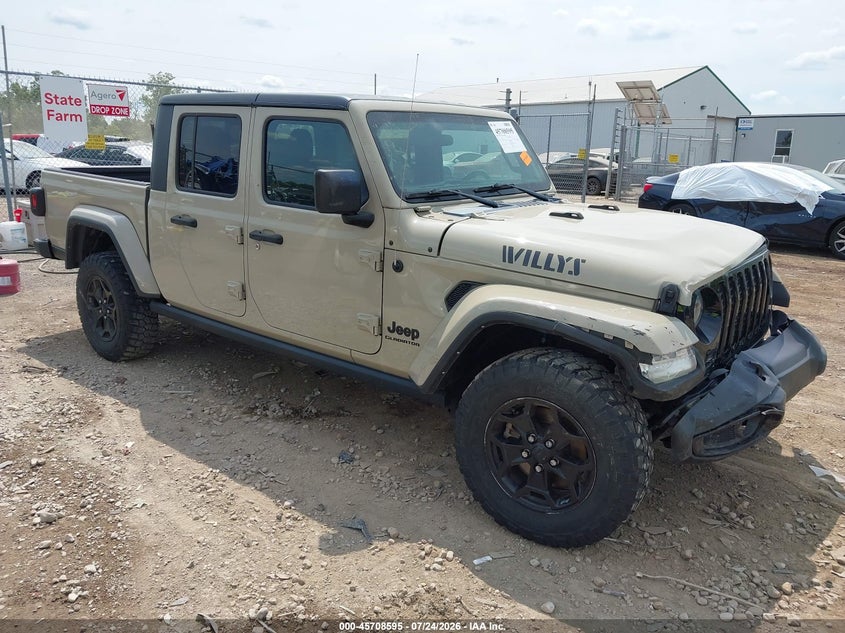 2022 Jeep Gladiator VIN 1C6HJTAG7NL174903 — IAAI salvage auction photo