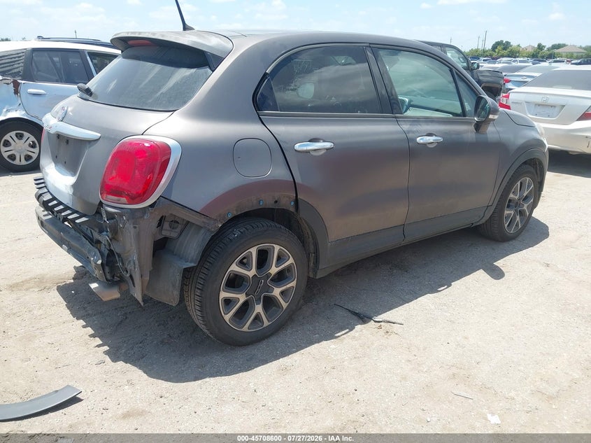 2016 Fiat 500x VIN ZFBCFXCT4GP373735 IAAI salvage auction — REAR END, Salvage (Texas), sold $600 on 2026-08-03 (photo 4)