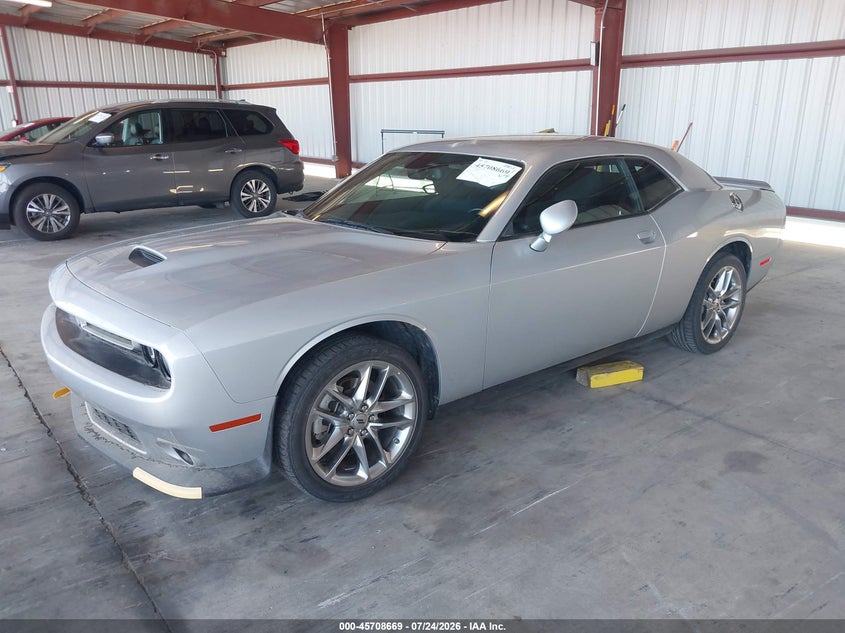 2022 Dodge Challenger VIN 2C3CDZKG0NH194732 IAAI salvage auction — REAR END, Salvage Title, sold $7,900 on 2026-07-30 (photo 2)