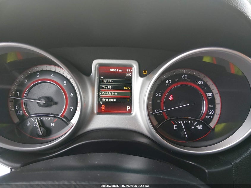 2018 Dodge Journey VIN 3C4PDCAB5JT384768 IAAI salvage auction — REPOSSESSION, Salvage Rebuilt (North Carolina), sold $2,000 on 2026-08-03 (photo 7)