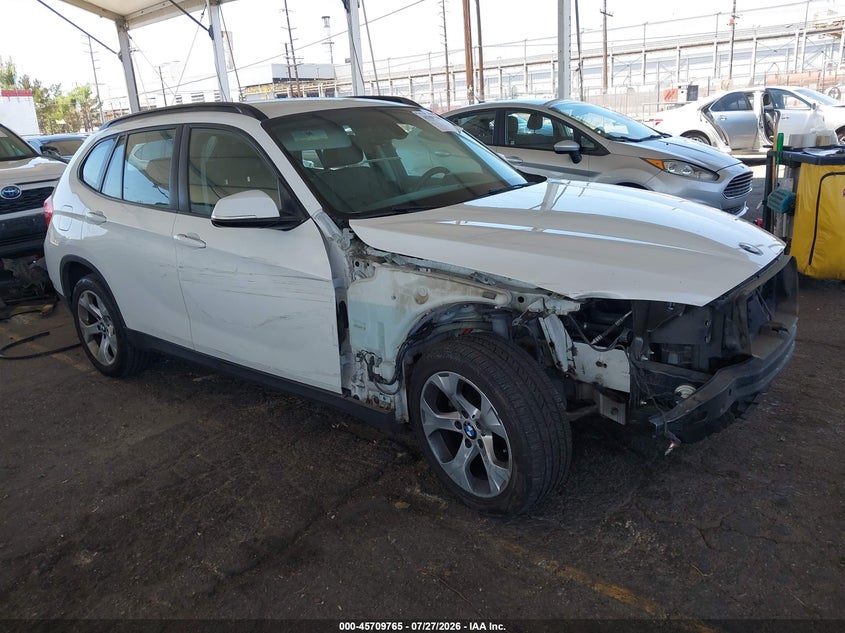 2014 BMW X1 VIN WBAVM1C54EVW51128 IAAI salvage auction — FRONT END, Salvage (California), sold $700 on 2026-08-01 (photo 1)