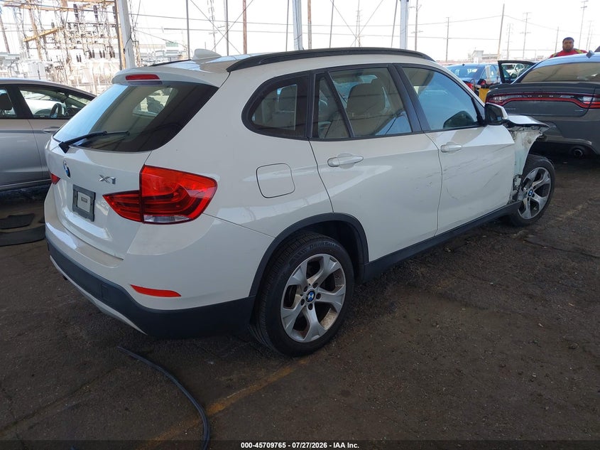 2014 BMW X1 VIN WBAVM1C54EVW51128 IAAI salvage auction — FRONT END, Salvage (California), sold $700 on 2026-08-01 (photo 4)