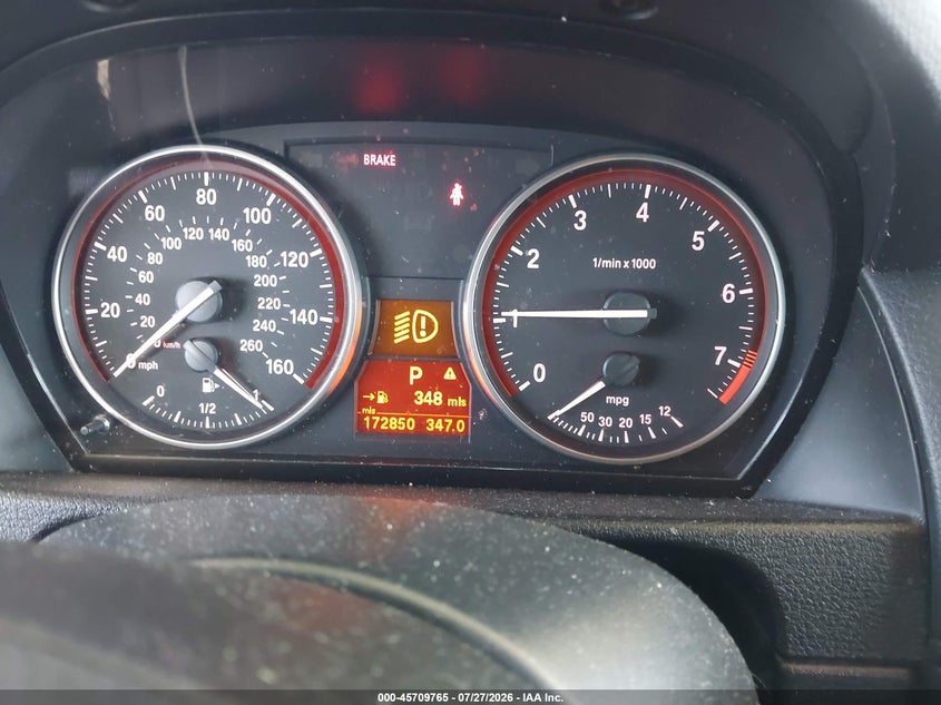 2014 BMW X1 VIN WBAVM1C54EVW51128 IAAI salvage auction — FRONT END, Salvage (California), sold $700 on 2026-08-01 (photo 7)