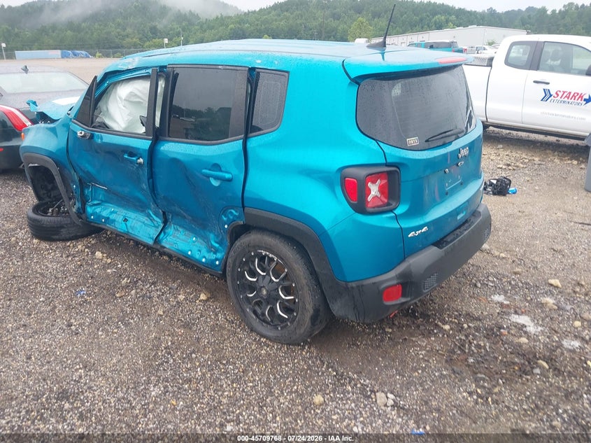 2022 Jeep Renegade VIN ZACNJDA14NPN98562 IAAI salvage auction — ALL OVER, Wait Title, sold $175 on 2026-08-20 (photo 3)