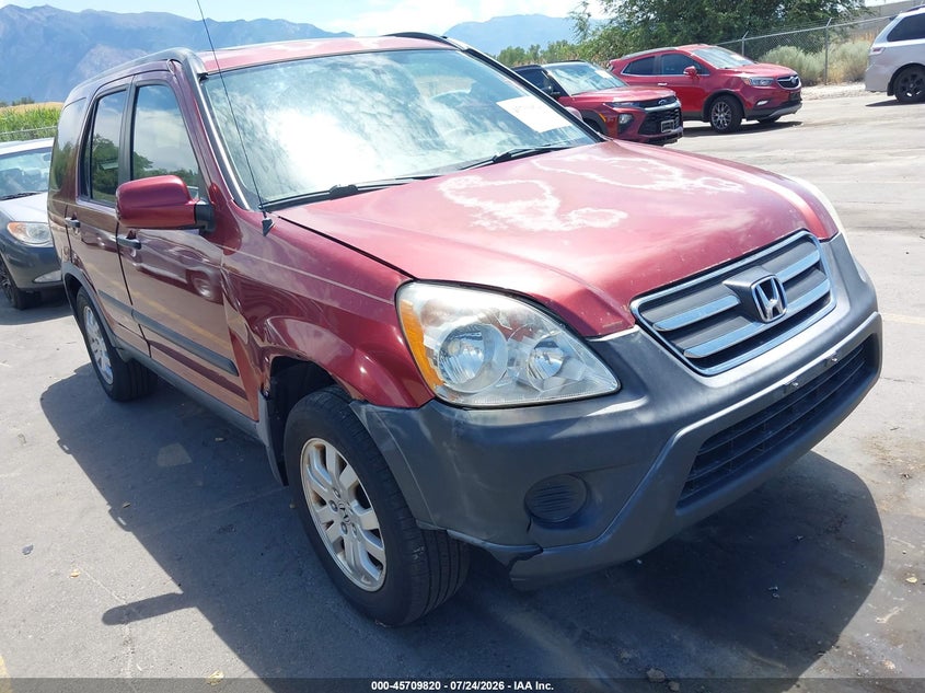 2006 Honda Cr-v VIN JHLRD78866C042410 IAAI salvage auction — NORMAL WEAR, Clear (Utah), sold $25 on 2026-07-30 (photo 1)