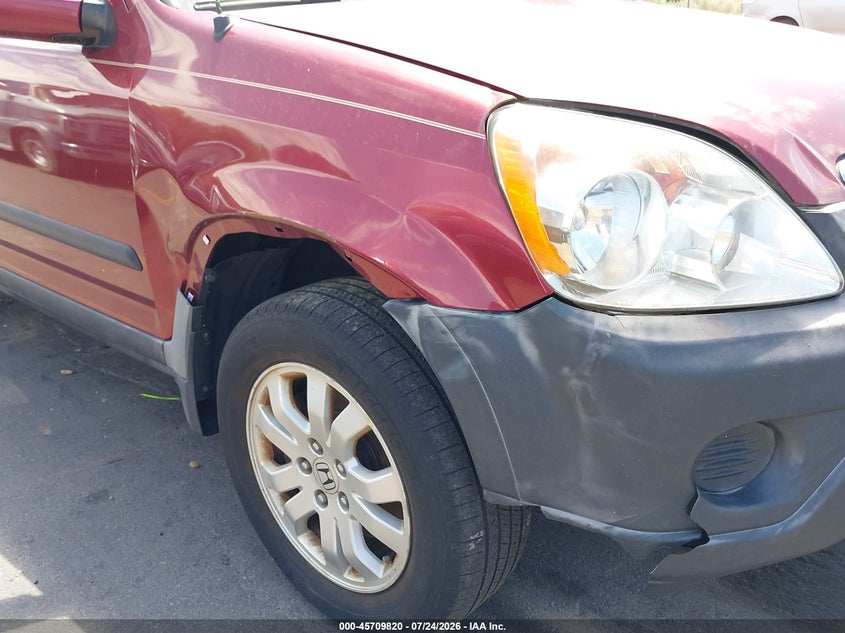 2006 Honda Cr-v VIN JHLRD78866C042410 IAAI salvage auction — NORMAL WEAR, Clear (Utah), sold $25 on 2026-07-30 (photo 6)
