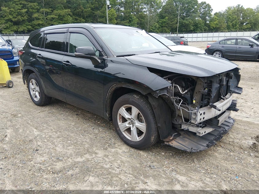 2021 Toyota Highlander VIN 5TDZZRAH5MS035948 — IAAI salvage auction photo