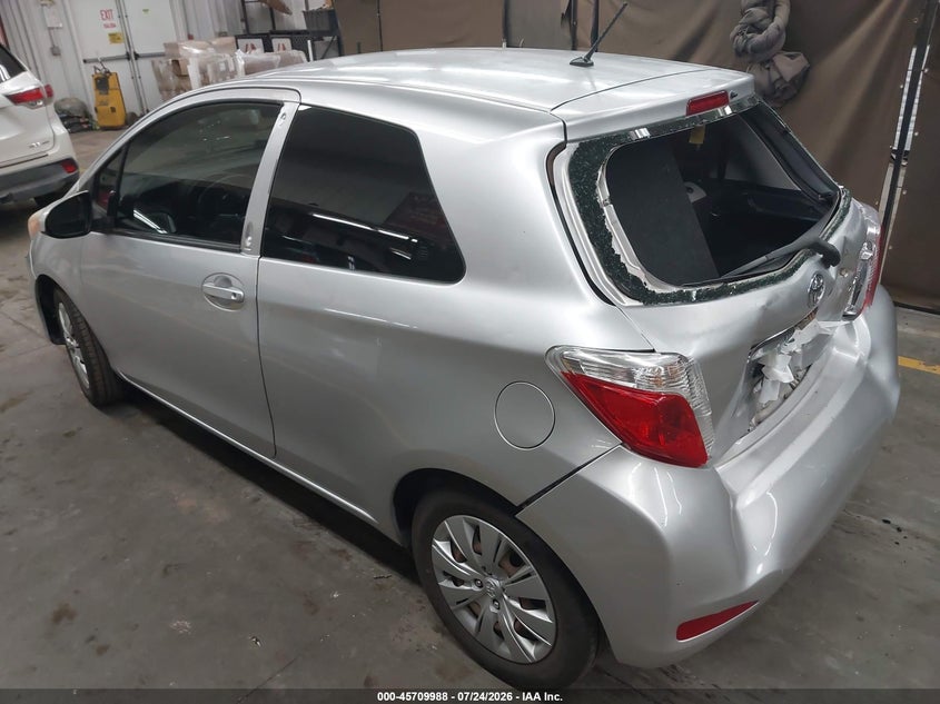 2013 Toyota Yaris VIN JTDJTUD39DD561075 IAAI salvage auction — UNKNOWN, Salvage (Arizona), sold $25 on 2026-07-31 (photo 3)
