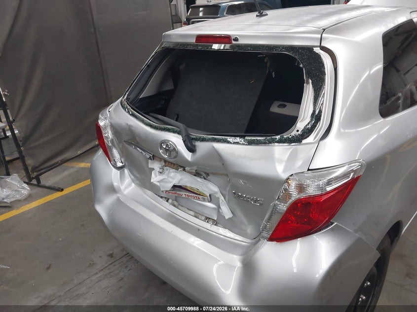 2013 Toyota Yaris VIN JTDJTUD39DD561075 IAAI salvage auction — UNKNOWN, Salvage (Arizona), sold $25 on 2026-07-31 (photo 6)