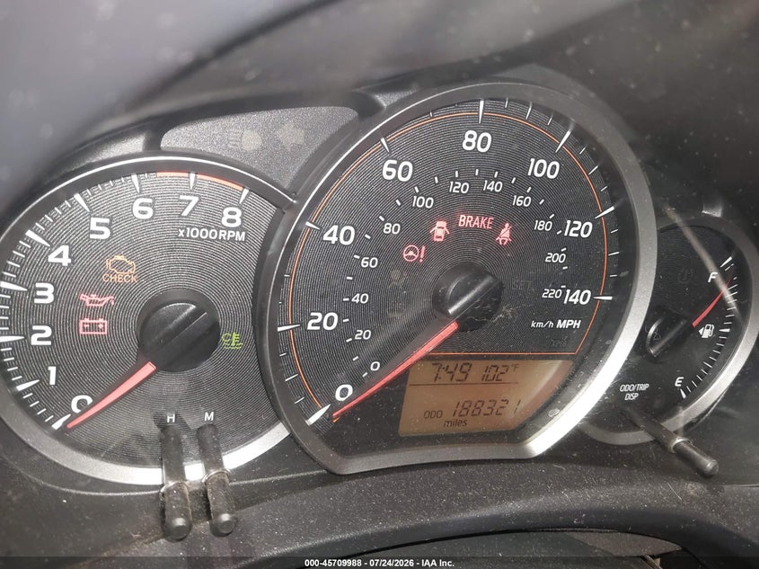 2013 Toyota Yaris VIN JTDJTUD39DD561075 IAAI salvage auction — UNKNOWN, Salvage (Arizona), sold $25 on 2026-07-31 (photo 7)