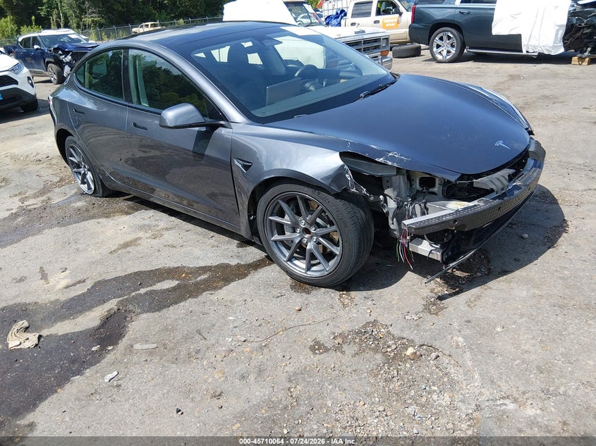 2023 Tesla Model 3 VIN 5YJ3E1EA1PF698295 IAAI salvage auction — FRONT END, Salvage (Mississippi), sold $8,950 on 2026-09-02 (photo 1)