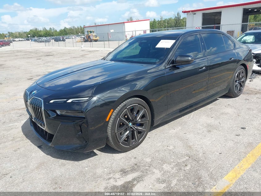 2023 BMW I7 VIN WBY53EJ01PCN59170 IAAI salvage auction — UNKNOWN, Salvage Title, sold $45,100 on 2026-08-03 (photo 2)
