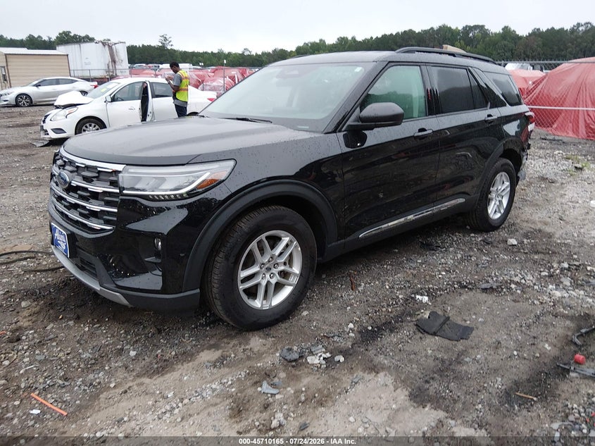 2025 Ford Explorer VIN 1FMUK7DH8SGC44540 IAAI salvage auction — REAR END, Wait Title, sold $15,900 on 2026-08-28 (photo 2)