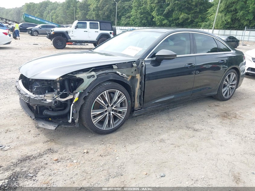 2020 Audi A6 VIN WAUL2AF22LN053115 IAAI salvage auction — FRONT END, Salvage Title, sold $15,500 on 2026-09-03 (photo 2)