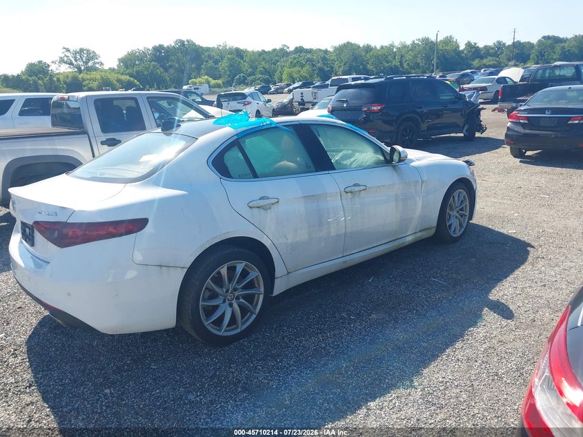 2017 Alfa romeo Giulia VIN ZARFAEDN3H7551784 IAAI salvage auction — FRONT END, Clear (Maryland), sold $1,000 on 2026-08-01 (photo 4)