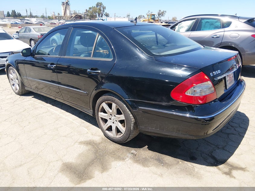 2007 Mercedes-benz E-class VIN WDBUF56X77B091475 IAAI salvage auction — LEFT FRONT, Salvage (California), sold $800 on 2026-08-18 (photo 3)