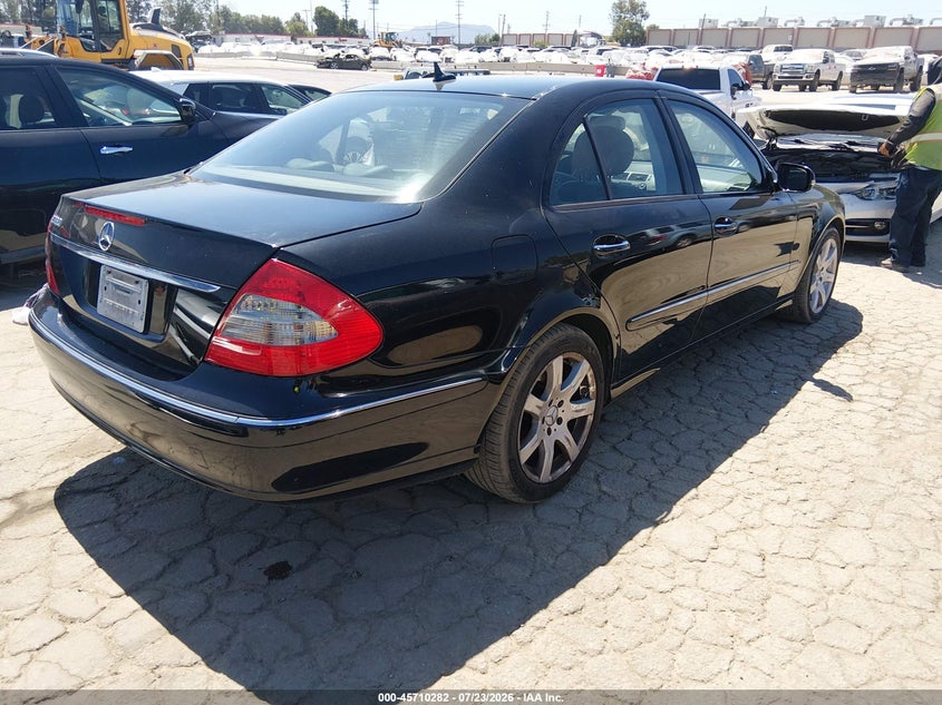 2007 Mercedes-benz E-class VIN WDBUF56X77B091475 IAAI salvage auction — LEFT FRONT, Salvage (California), sold $800 on 2026-08-18 (photo 4)