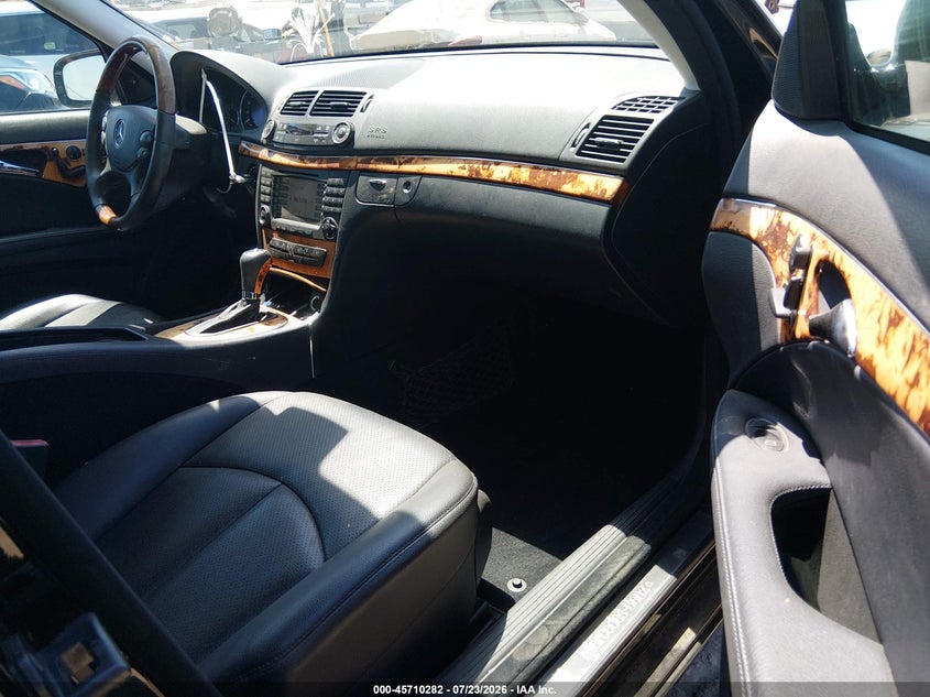 2007 Mercedes-benz E-class VIN WDBUF56X77B091475 IAAI salvage auction — LEFT FRONT, Salvage (California), sold $800 on 2026-08-18 (photo 5)