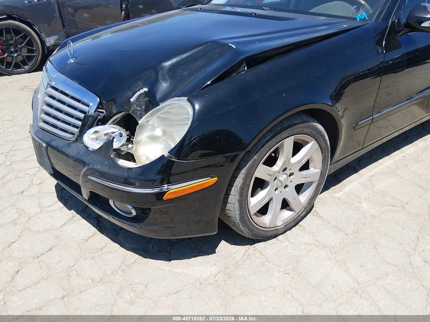 2007 Mercedes-benz E-class VIN WDBUF56X77B091475 IAAI salvage auction — LEFT FRONT, Salvage (California), sold $800 on 2026-08-18 (photo 6)