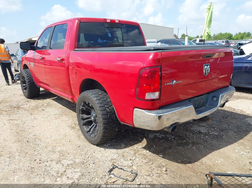 2016 Ram 1500 VIN 3C6RR6LT6GG343785 IAAI salvage auction — WATER/FLOOD, Salvage Title, sold $2,425 on 2026-09-03 (photo 3)