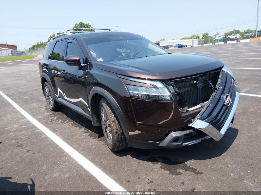 2022 Nissan Pathfinder VIN 5N1DR3CD7NC200091 — IAAI salvage auction photo