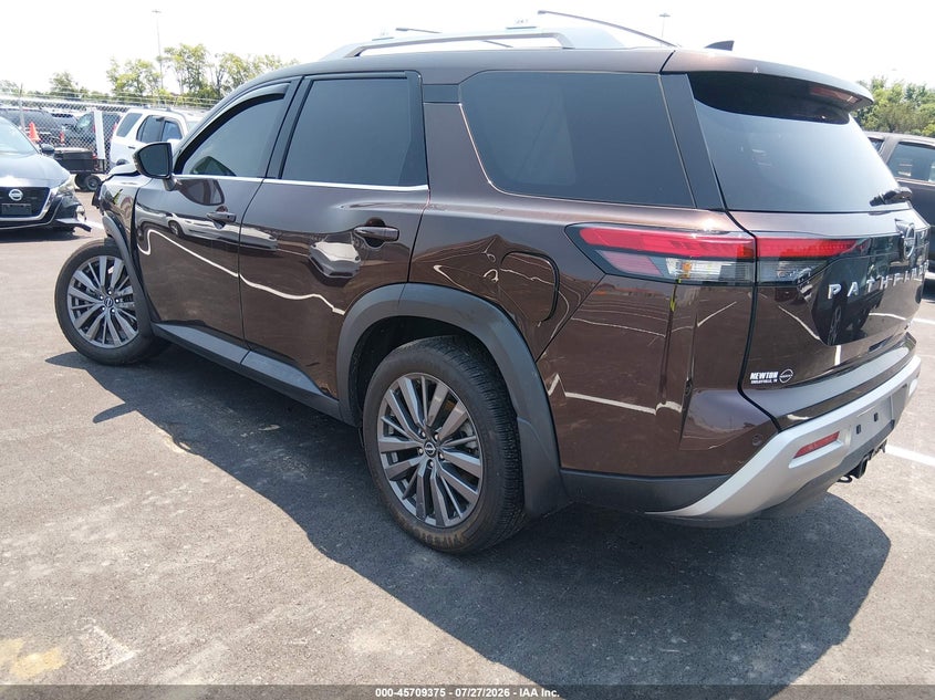 2022 Nissan Pathfinder VIN 5N1DR3CD7NC200091 IAAI salvage auction — FRONT END, Wait Title, sold $8,400 on 2026-08-23 (photo 3)