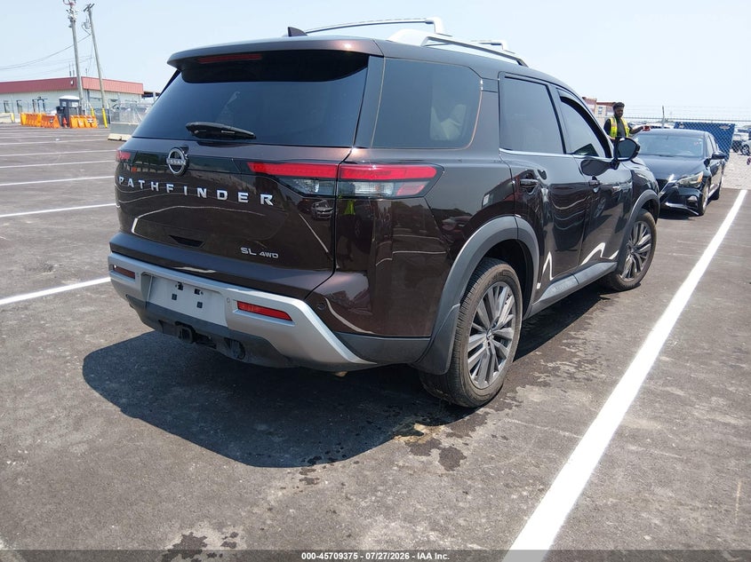 2022 Nissan Pathfinder VIN 5N1DR3CD7NC200091 IAAI salvage auction — FRONT END, Wait Title, sold $8,400 on 2026-08-23 (photo 4)