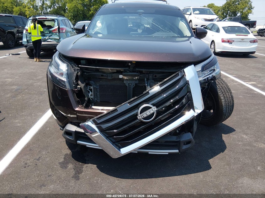 2022 Nissan Pathfinder VIN 5N1DR3CD7NC200091 IAAI salvage auction — FRONT END, Wait Title, sold $8,400 on 2026-08-23 (photo 6)