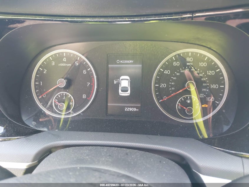 2022 Kia K5 VIN 5XXG64J25NG124548 IAAI salvage auction — FRONT END, Clear (California), sold $2,700 on 2026-07-30 (photo 7)