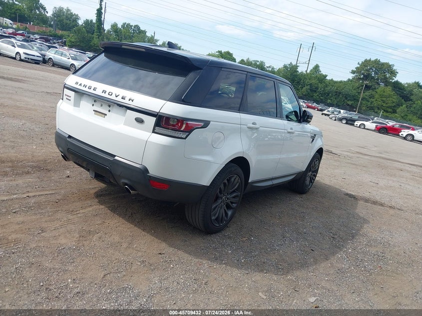 2017 Land rover Range rover sport VIN SALWR2FE5HA147220 IAAI salvage auction — ROOF, Salvage Title, sold $8,000 on 2026-08-15 (photo 4)