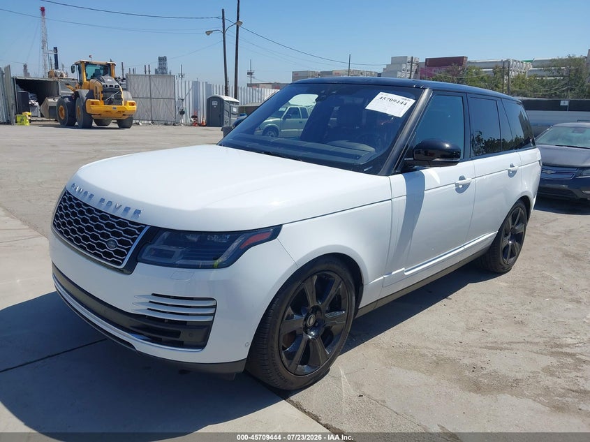 2018 Land rover RANGE ROVER VIN SALGS2SV2JA509301 IAAI salvage auction — NORMAL WEAR, Clear - Dealer Only (California), sold $11,600 on 2026-08-19 (photo 2)