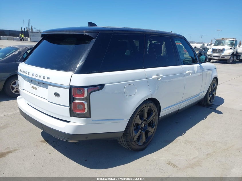 2018 Land rover RANGE ROVER VIN SALGS2SV2JA509301 IAAI salvage auction — NORMAL WEAR, Clear - Dealer Only (California), sold $11,600 on 2026-08-19 (photo 4)
