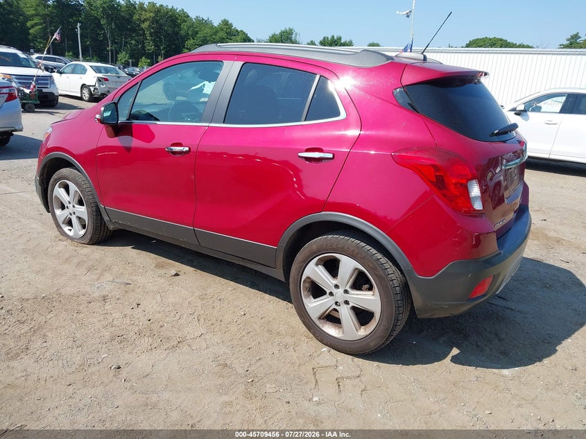 2016 Buick Encore VIN KL4CJESB5GB570221 IAAI salvage auction — LEFT FRONT, Clear (Massachusetts), sold $1,200 on 2026-08-01 (photo 3)
