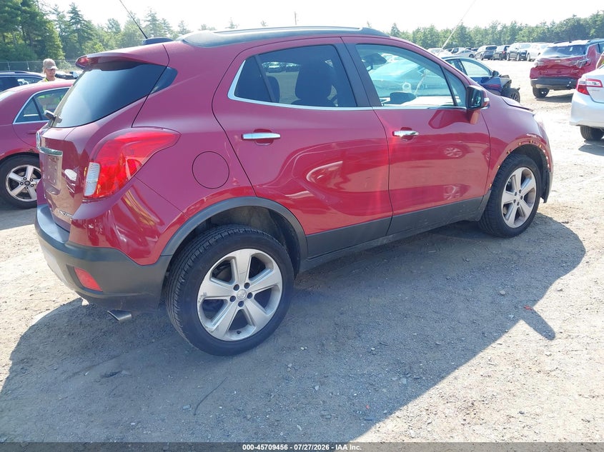 2016 Buick Encore VIN KL4CJESB5GB570221 IAAI salvage auction — LEFT FRONT, Clear (Massachusetts), sold $1,200 on 2026-08-01 (photo 4)