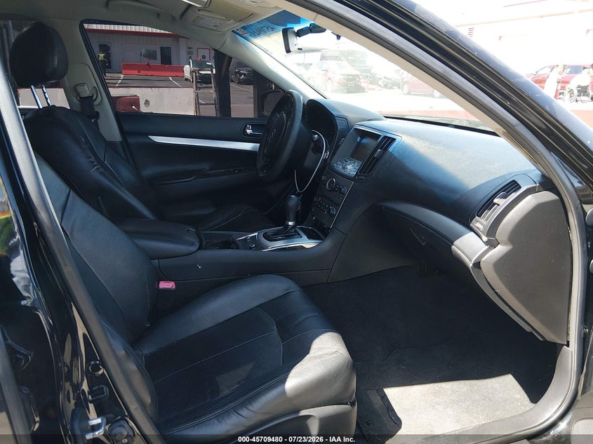 2011 Infiniti G25 VIN JN1DV6AP5BM600433 IAAI salvage auction — RIGHT FRONT, Salvage (California), sold $1,300 on 2026-08-03 (photo 5)