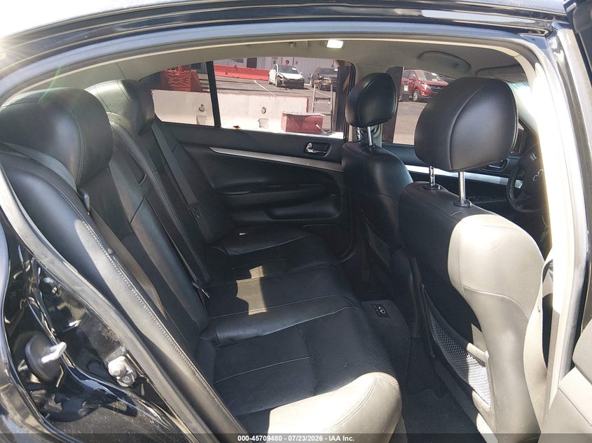 2011 Infiniti G25 VIN JN1DV6AP5BM600433 IAAI salvage auction — RIGHT FRONT, Salvage (California), sold $1,300 on 2026-08-03 (photo 8)