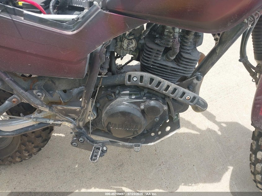2025 Yamaha Tw VIN JYA3AWE07SA195738 IAAI salvage auction — THEFT, Salvage (Texas), sold $500 on 2026-09-07 (photo 8)
