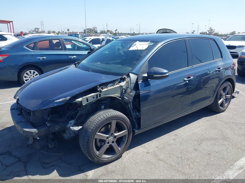 2012 Volkswagen Golf VIN WVWDB7AJ8CW315707 IAAI salvage auction — FRONT END, Salvage (California), sold $725 on 2026-08-06 (photo 2)