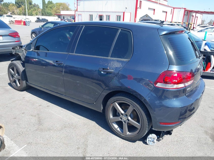 2012 Volkswagen Golf VIN WVWDB7AJ8CW315707 IAAI salvage auction — FRONT END, Salvage (California), sold $725 on 2026-08-06 (photo 3)