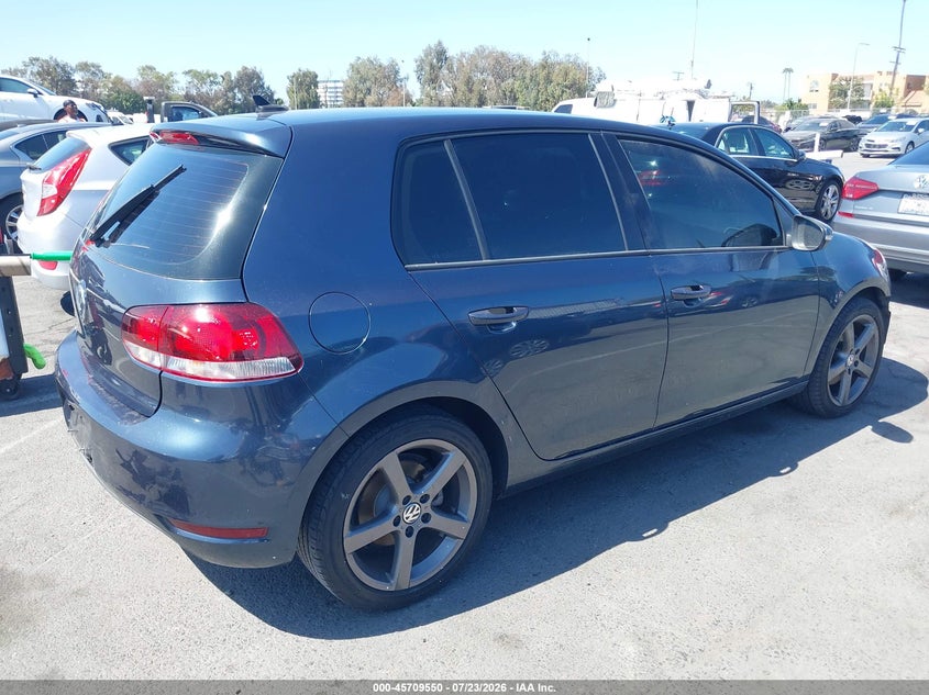 2012 Volkswagen Golf VIN WVWDB7AJ8CW315707 IAAI salvage auction — FRONT END, Salvage (California), sold $725 on 2026-08-06 (photo 4)
