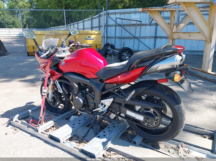 2006 Yamaha Fz6 VIN JYARJ08E66A007585 IAAI salvage auction — NORMAL WEAR, Clear (Michigan), sold $1,650 on 2026-08-03 (photo 3)