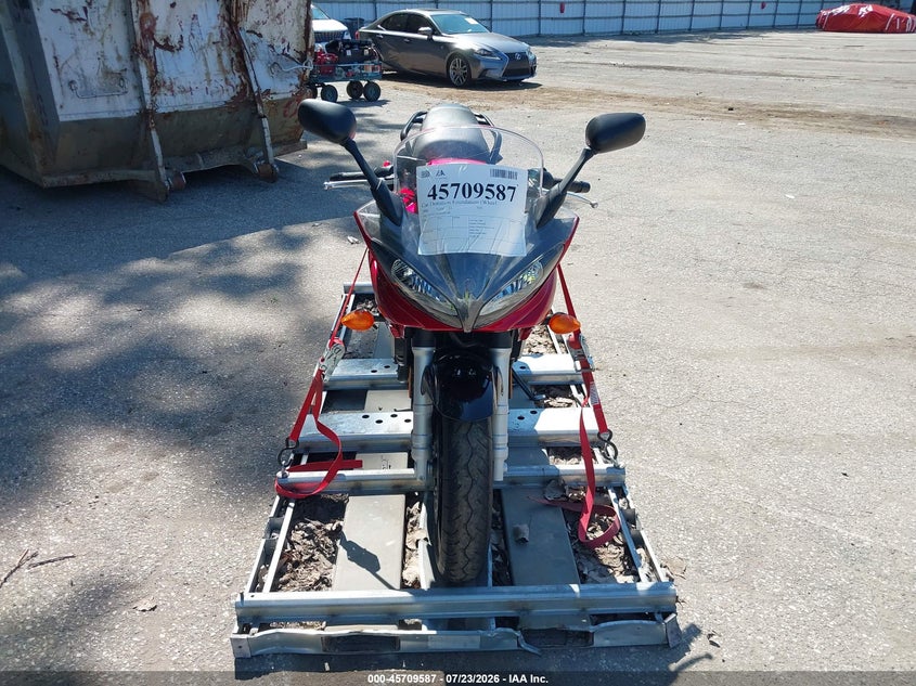 2006 Yamaha Fz6 VIN JYARJ08E66A007585 IAAI salvage auction — NORMAL WEAR, Clear (Michigan), sold $1,650 on 2026-08-03 (photo 5)