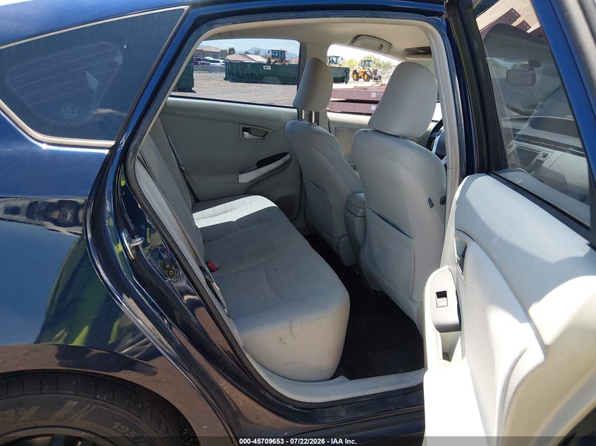 2013 Toyota Prius VIN JTDKN3DU3D0350589 IAAI salvage auction — NORMAL WEAR, Regular (Nevada), sold $25 on 2026-07-28 (photo 8)