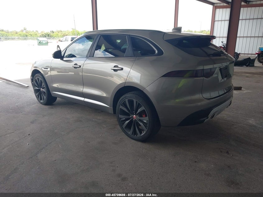 2018 Jaguar F-pace VIN SADCM2FV3JA298706 IAAI salvage auction — NORMAL WEAR, Clear (Florida), sold $825 on 2026-07-29 (photo 3)